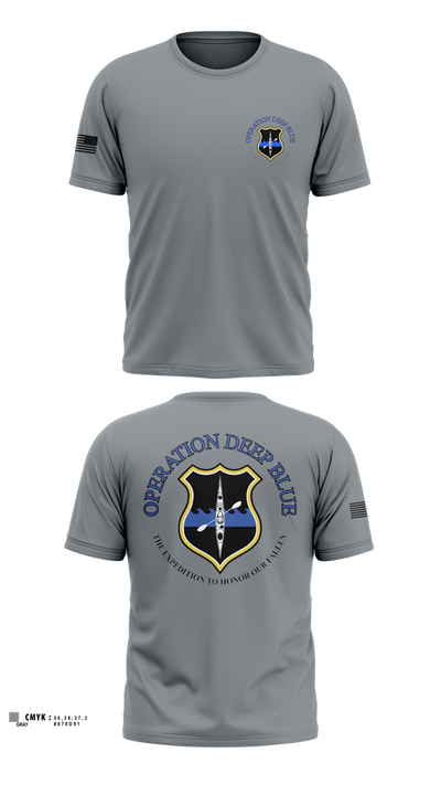Operation Deep Blue 63620360 Short Sleeve Performance Shirt - 2