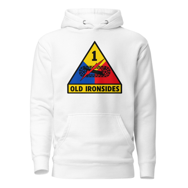 Unisex Hoodie - 1 - White