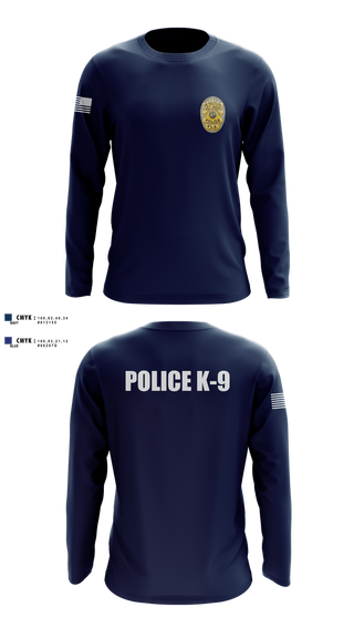 Long Sleeve Performance Shirt, Key West Police Department, , Teamtime, Team time, sublimation, custom sports apparel, team uniforms, spirit wear, spiritwear, sports uniforms, custom shirts, team store, custom team store, fundraiser sports, apparel fundraiser