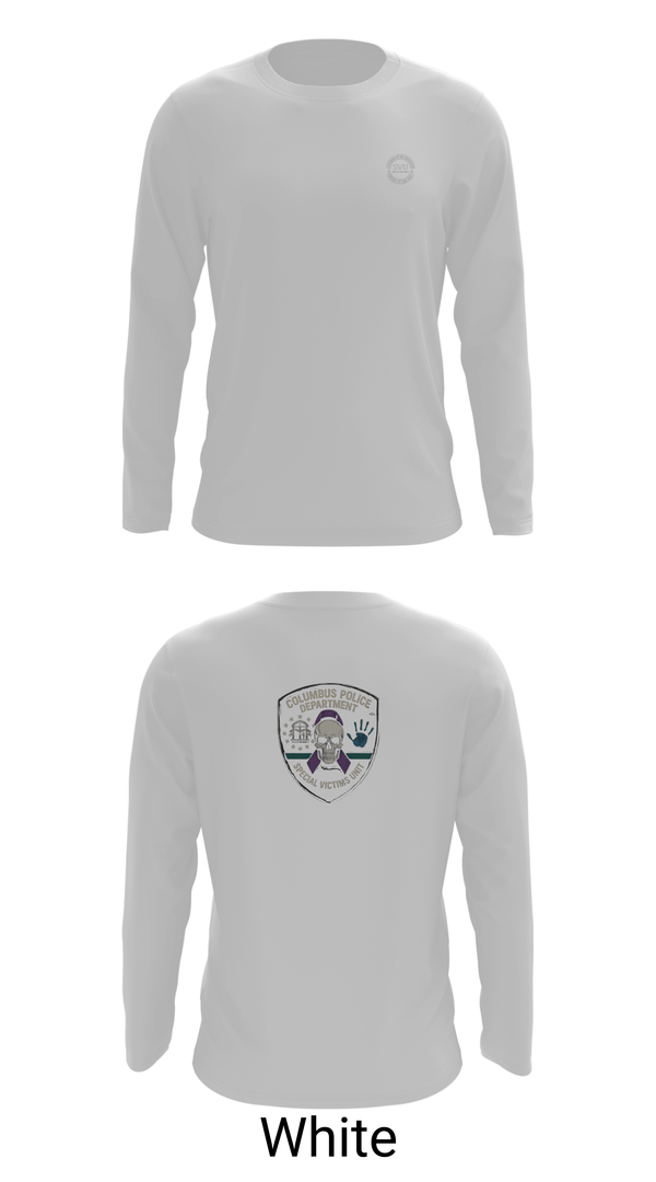 Long Sleeve Performance Shirt, Special Victims Unit, Police, Teamtime, Team time, sublimation, custom sports apparel, team uniforms, spirit wear, spiritwear, sports uniforms, custom shirts, team store, custom team store, fundraiser sports, apparel fundraiser
