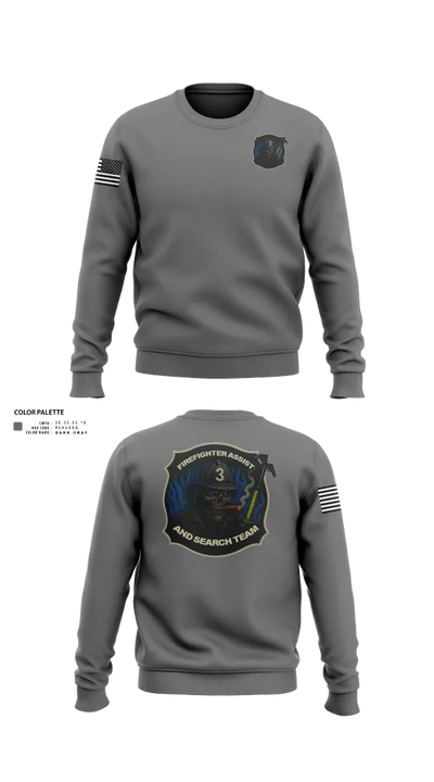 District 3 Fast 34907938 Crew Neck Sweatshirt - 5