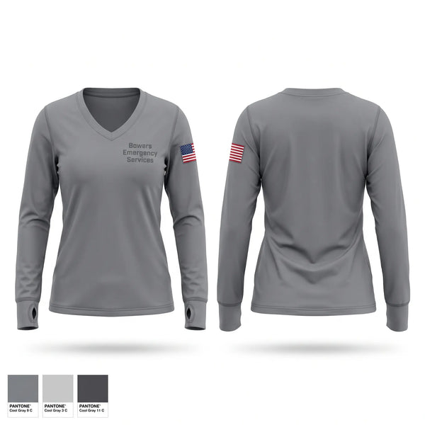 Bowers Emergency Services Old School Cotton Feel Shirt - 1