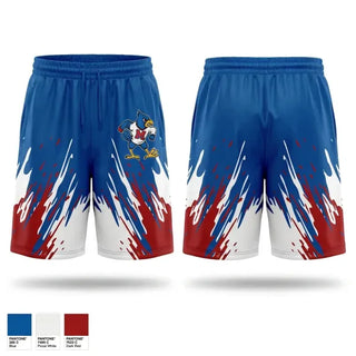 Mens Reversible Basketball Shorts, Millwood Arts Academy, Men's Basketball, Teamtime, Team time, sublimation, custom sports apparel, team uniforms, spirit wear, spiritwear, sports uniforms, custom shirts, team store, custom team store, fundraiser sports, apparel fundraiser