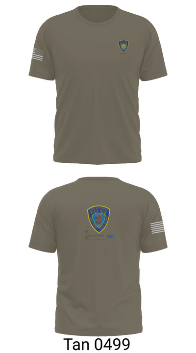 Port Authority Police 67694439 Old School Cotton Feel Shirt - 67