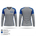Grays (like the old Negro League team) 77949466 Women's Long Sleeve V-neck Shirt - 1