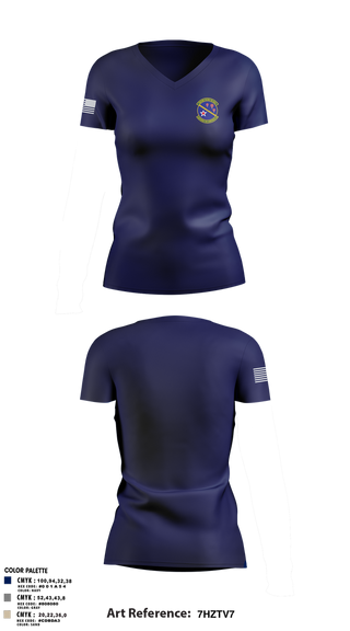 Womens Short Sleeve Vneck Shirt, Southern Tier Composite Squadron, , Teamtime, Team time, sublimation, custom sports apparel, team uniforms, spirit wear, spiritwear, sports uniforms, custom shirts, team store, custom team store, fundraiser sports, apparel fundraiser