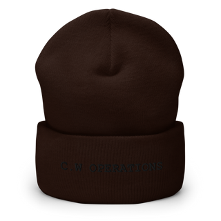 C.W Operations 41850268 Cuffed Beanie | Yupoong 1501KC