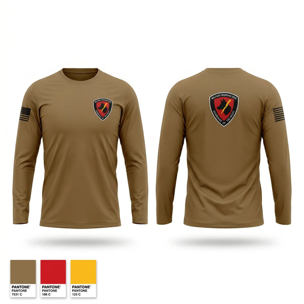 Long Sleeve Performance Shirt, K-9, Navy, Teamtime, Team time, sublimation, custom sports apparel, team uniforms, spirit wear, spiritwear, sports uniforms, custom shirts, team store, custom team store, fundraiser sports, apparel fundraiser
