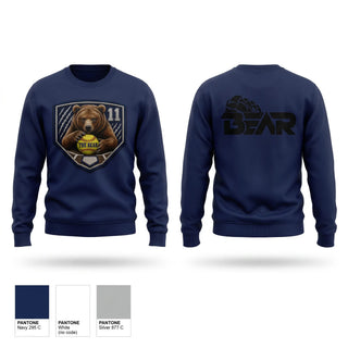 Crew Neck Sweatshirt, The Bear, Softball, Teamtime, Team time, sublimation, custom sports apparel, team uniforms, spirit wear, spiritwear, sports uniforms, custom shirts, team store, custom team store, fundraiser sports, apparel fundraiser