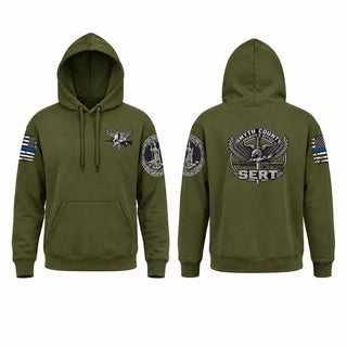 Hoodie, Smyth County Sheriff’s Office S.E.R.T., Police, Teamtime, Team time, sublimation, custom sports apparel, team uniforms, spirit wear, spiritwear, sports uniforms, custom shirts, team store, custom team store, fundraiser sports, apparel fundraiser