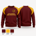 Forest Grove High School Swimming 60423697 Crew Neck Sweatshirt - 1