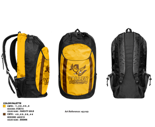Gear Bag, Valley Athletic Association Football, , Teamtime, Team time, sublimation, custom sports apparel, team uniforms, spirit wear, spiritwear, sports uniforms, custom shirts, team store, custom team store, fundraiser sports, apparel fundraiser