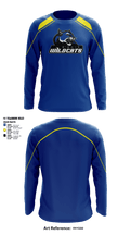 Wildcats 9999514 Long Sleeve Performance Shirt - 1