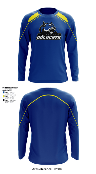 Long Sleeve Performance Shirt, Wildcats, Cheer, Teamtime, Team time, sublimation, custom sports apparel, team uniforms, spirit wear, spiritwear, sports uniforms, custom shirts, team store, custom team store, fundraiser sports, apparel fundraiser