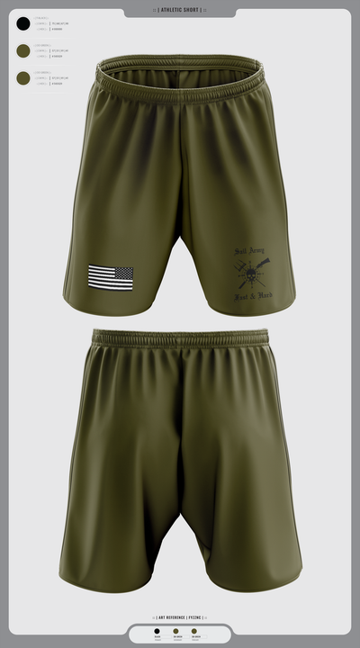 201st HMOD 51359683 Athletic Shorts With Pockets - 2