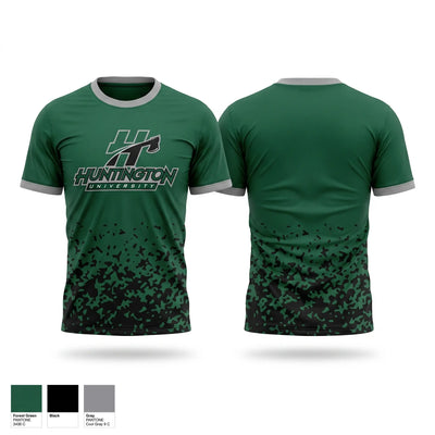 Huntington University Short Sleeve Performance Shirt - 2