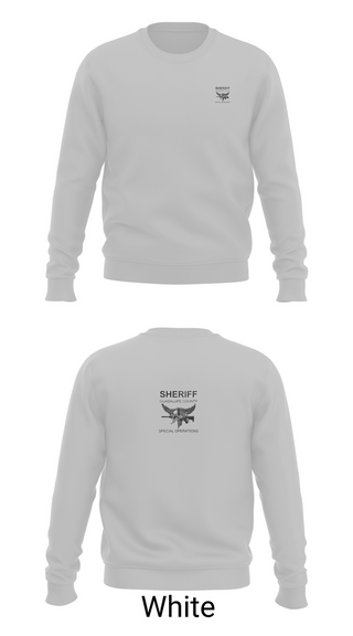 Crew Neck Sweatshirt, Guadalupe County SWAT, Police, Teamtime, Team time, sublimation, custom sports apparel, team uniforms, spirit wear, spiritwear, sports uniforms, custom shirts, team store, custom team store, fundraiser sports, apparel fundraiser