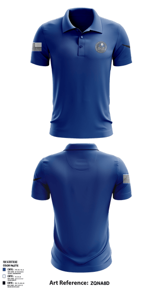 Bravo Company, 2-13th AVN REGT 30598142 Short Sleeve Performance Polo - 61