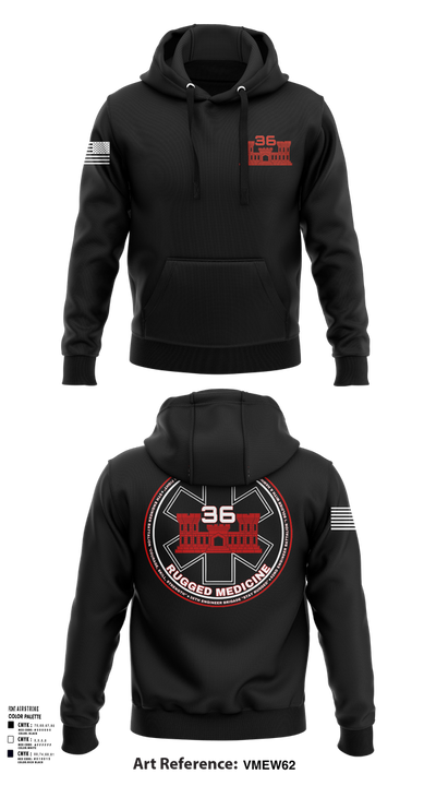36 Engineer Brigade 21173189 Hoodie - 102