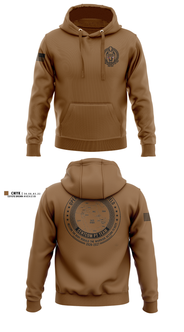 Hoodie, CENTCOM PT TEAM, Army, Teamtime, Team time, sublimation, custom sports apparel, team uniforms, spirit wear, spiritwear, sports uniforms, custom shirts, team store, custom team store, fundraiser sports, apparel fundraiser
