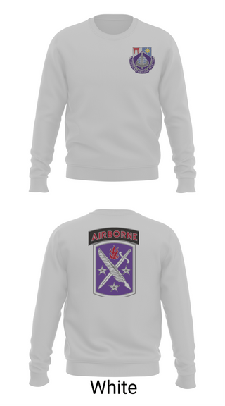 Crew Neck Sweatshirt, 97th Civil Affairs97th Civil Affairs, Army, Teamtime, Team time, sublimation, custom sports apparel, team uniforms, spirit wear, spiritwear, sports uniforms, custom shirts, team store, custom team store, fundraiser sports, apparel fundraiser