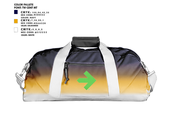 Duffle Bag, Team Viviano Pelotonia, Cycling, Teamtime, Team time, sublimation, custom sports apparel, team uniforms, spirit wear, spiritwear, sports uniforms, custom shirts, team store, custom team store, fundraiser sports, apparel fundraiser