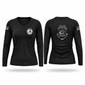 313 MP DET (Law and Order) Women's Long Sleeve V-neck Shirt - 1