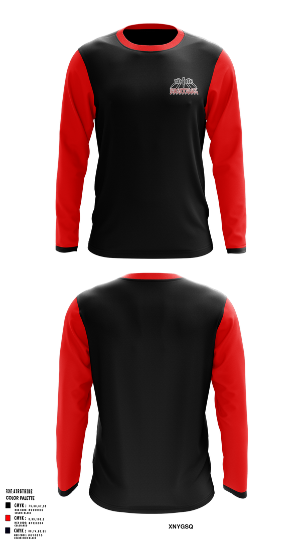Tr1be 16960228 Long Sleeve Performance Shirt 1