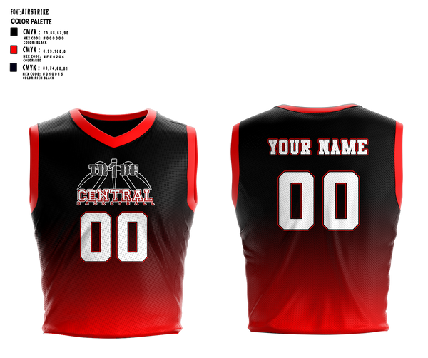 Tr1be 16960228 Mens Reversible Basketball Jersey - 1