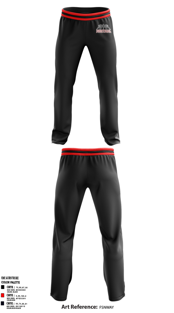 Tr1be 16960228 Sweatpants - 1
