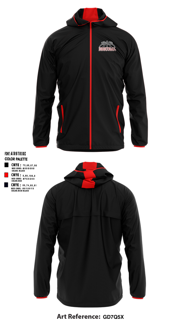 Tr1be 16960228 Windbreaker - 1