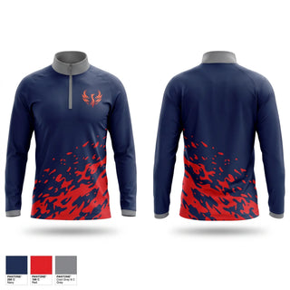 Quarter Zip Jacket, Lady Phoenix, Softball, Teamtime, Team time, sublimation, custom sports apparel, team uniforms, spirit wear, spiritwear, sports uniforms, custom shirts, team store, custom team store, fundraiser sports, apparel fundraiser