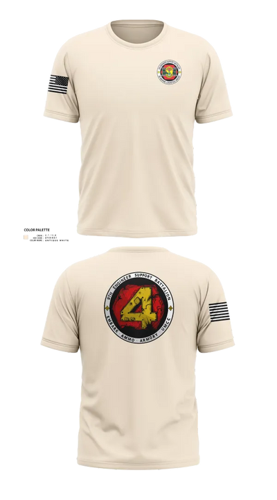 9th Engineer Support Battalion 95542880 Old School Cotton Feel Shirt - 21