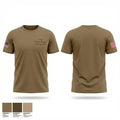 B Co 13th Sig Bn 1st Cav Div 36539305 Old School Cotton Feel Shirt - 1
