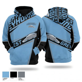 Hoodie, Northwest Greyhounds, Women's Basketball, Teamtime, Team time, sublimation, custom sports apparel, team uniforms, spirit wear, spiritwear, sports uniforms, custom shirts, team store, custom team store, fundraiser sports, apparel fundraiser