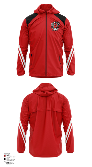 Windbreaker, BREMEN HIGH SCHOOL, Men's Soccer, Teamtime, Team time, sublimation, custom sports apparel, team uniforms, spirit wear, spiritwear, sports uniforms, custom shirts, team store, custom team store, fundraiser sports, apparel fundraiser