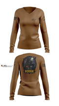Rural interdiction tactics Women's Long Sleeve V-neck Shirt - 3