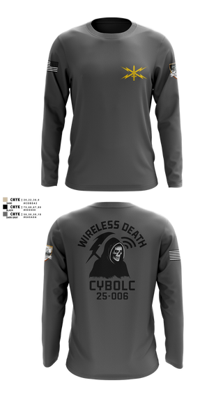 Long Sleeve Performance Shirt, CyBOLC 25-006, , Teamtime, Team time, sublimation, custom sports apparel, team uniforms, spirit wear, spiritwear, sports uniforms, custom shirts, team store, custom team store, fundraiser sports, apparel fundraiser