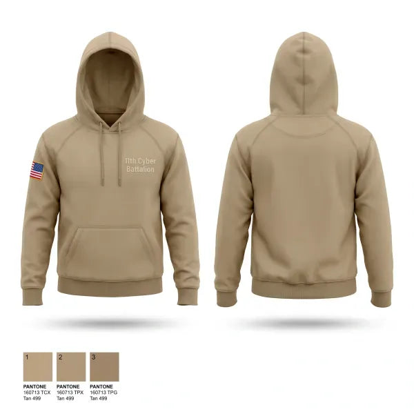 Hoodie, 11th Cyber Battalion, Army, Teamtime, Team time, sublimation, custom sports apparel, team uniforms, spirit wear, spiritwear, sports uniforms, custom shirts, team store, custom team store, fundraiser sports, apparel fundraiser