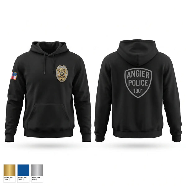 Hoodie, Angier Police, Police, Teamtime, Team time, sublimation, custom sports apparel, team uniforms, spirit wear, spiritwear, sports uniforms, custom shirts, team store, custom team store, fundraiser sports, apparel fundraiser