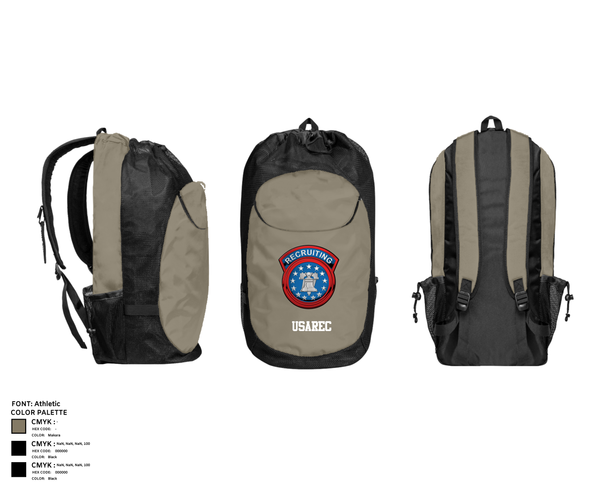 Gear Bag, USAREC, , Teamtime, Team time, sublimation, custom sports apparel, team uniforms, spirit wear, spiritwear, sports uniforms, custom shirts, team store, custom team store, fundraiser sports, apparel fundraiser