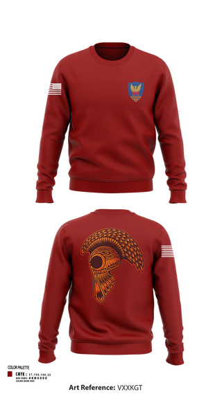 Crew Neck Sweatshirt, HHC, 311th (T)SC, , Teamtime, Team time, sublimation, custom sports apparel, team uniforms, spirit wear, spiritwear, sports uniforms, custom shirts, team store, custom team store, fundraiser sports, apparel fundraiser