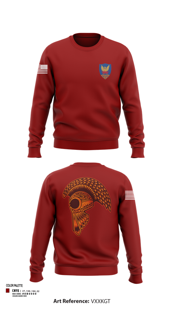 Crew Neck Sweatshirt, HHC, 311th (T)SC, , Teamtime, Team time, sublimation, custom sports apparel, team uniforms, spirit wear, spiritwear, sports uniforms, custom shirts, team store, custom team store, fundraiser sports, apparel fundraiser