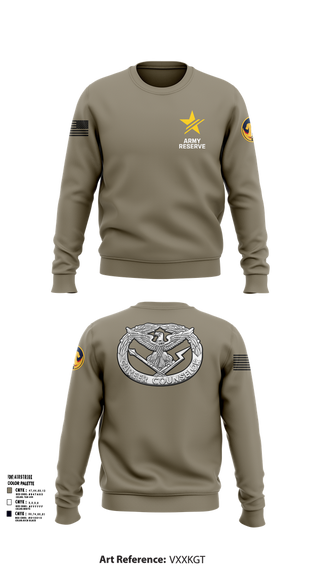 Crew Neck Sweatshirt, ARCC, Army, Teamtime, Team time, sublimation, custom sports apparel, team uniforms, spirit wear, spiritwear, sports uniforms, custom shirts, team store, custom team store, fundraiser sports, apparel fundraiser