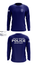 Capitol Heights Police Dept. 66075922 Long Sleeve Performance Shirt - 4