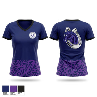 Womens Short Sleeve Vneck Shirt, Bethany High School Basketball, Men's Basketball, Teamtime, Team time, sublimation, custom sports apparel, team uniforms, spirit wear, spiritwear, sports uniforms, custom shirts, team store, custom team store, fundraiser sports, apparel fundraiser