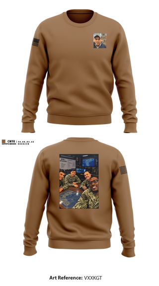 Crew Neck Sweatshirt, 2025 S3 Ops, Navy, Teamtime, Team time, sublimation, custom sports apparel, team uniforms, spirit wear, spiritwear, sports uniforms, custom shirts, team store, custom team store, fundraiser sports, apparel fundraiser