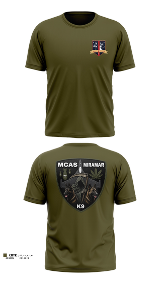 Short Sleeve Performance Shirt, MCAS Miramar Military Working Dog Section, Marines, Teamtime, Team time, sublimation, custom sports apparel, team uniforms, spirit wear, spiritwear, sports uniforms, custom shirts, team store, custom team store, fundraiser sports, apparel fundraiser