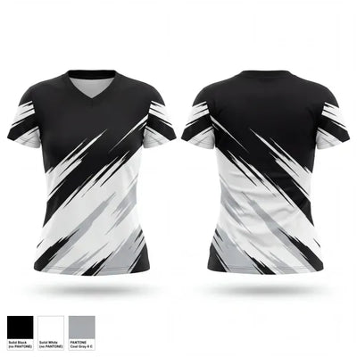 SSA Havoc 64366096 Women's Short Sleeve V-neck Shirt - 1