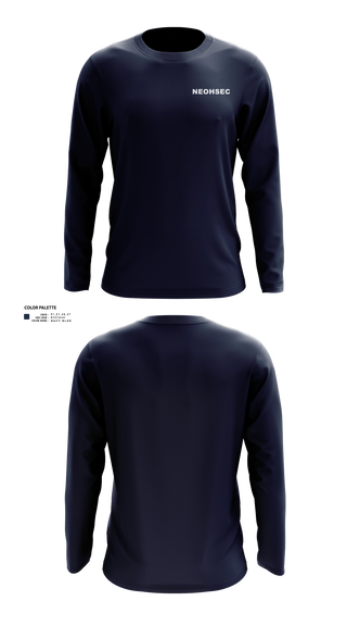 Long Sleeve Performance Shirt, NEOHSEC, , Teamtime, Team time, sublimation, custom sports apparel, team uniforms, spirit wear, spiritwear, sports uniforms, custom shirts, team store, custom team store, fundraiser sports, apparel fundraiser